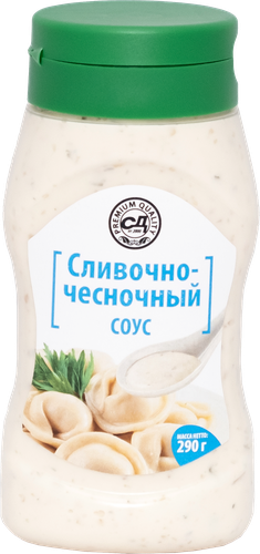 

Соус СЛАВЯНСКИЙ ДАР Сливочно-чесночный, 290г