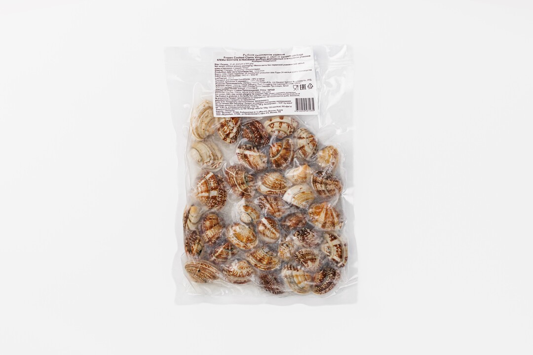 

Клемы Вонголе 31/40 замороженные 500 г