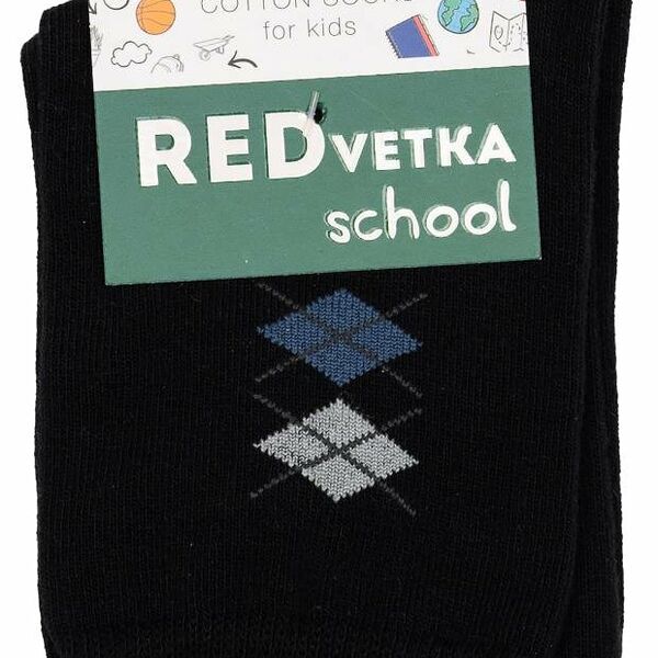 Носки детские Красная Ветка черный, р.22-24