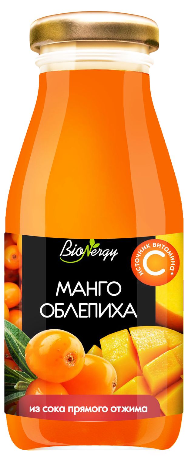 

Нектар BioNergy Манго, облепиха, 200 мл