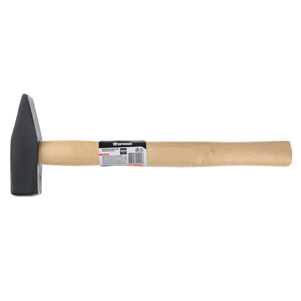 Ермак молоток кованый с деревянной ручкой 800гр.