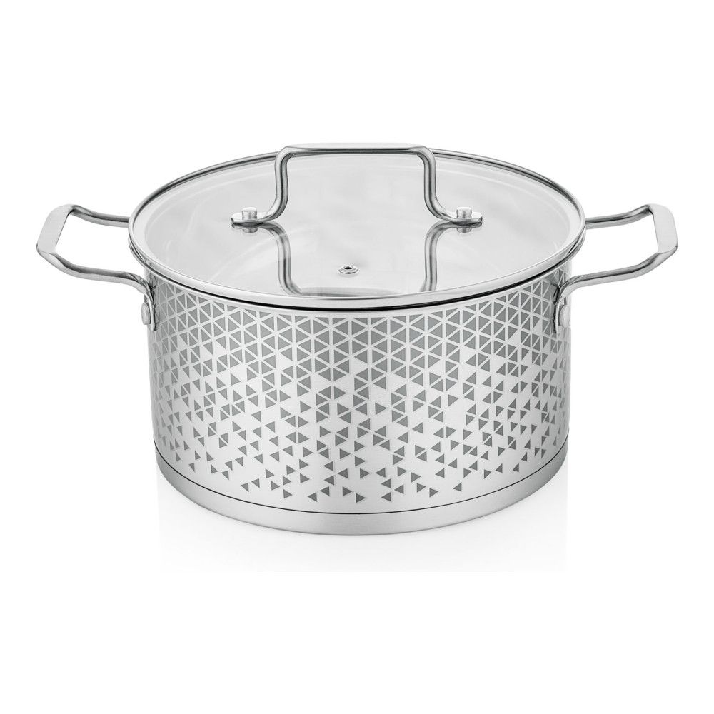 

Кастрюля с крышкой Walmer Pixel нержавеющая сталь 4.5 л