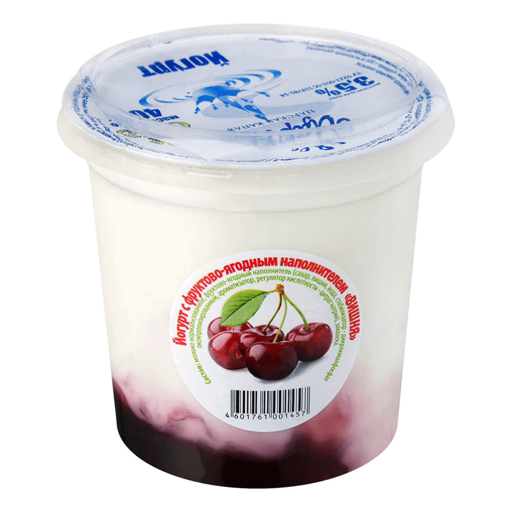 

Йогурт Царка вишня 3.5% 400 г