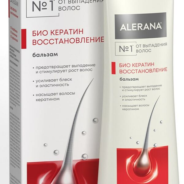 Бальзам-ополаскиватель Alerana Био кератиновое восстановление