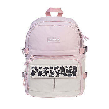 Рюкзак Hatber Mimimilk Rabbit розовый 41.5х30х17.5см полиэстер 1 отделение, 5 карманов и 1 потайной на спинке, Китай