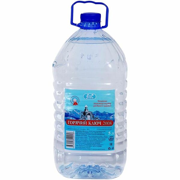 Вода АиС Горячий Ключ 2008 питьевая артезианская негазированная