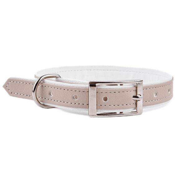 Ошейник для собак Pastel, 2,5 см, бежевый