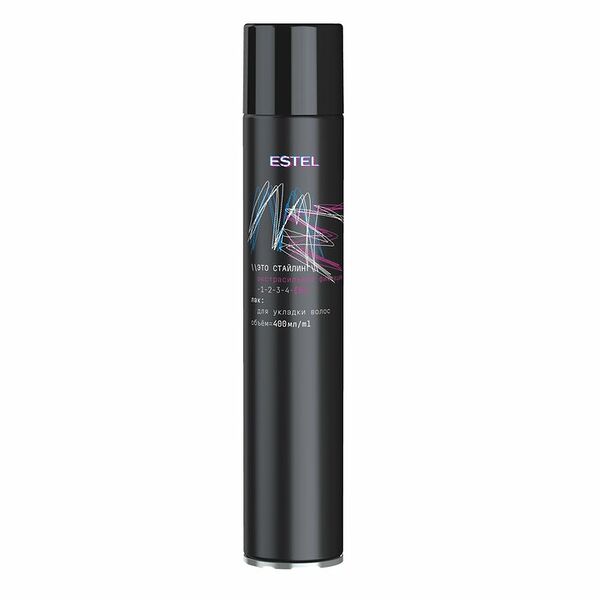 Лак для укладки волос Estel Me /Это Стайлинг/ Экстрасильная Фиксация 400 мл