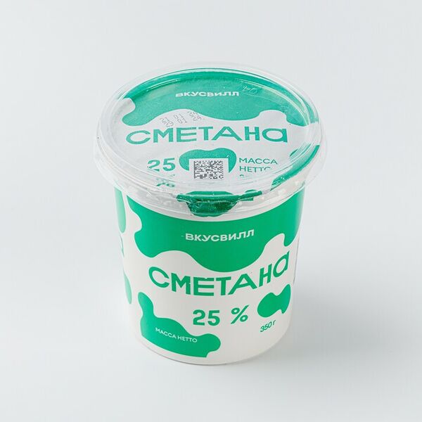 Сметана 25%
