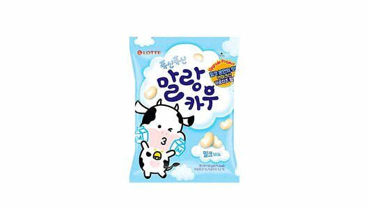 Карамель Lotte Malang Cow Bottle Milk 79 г