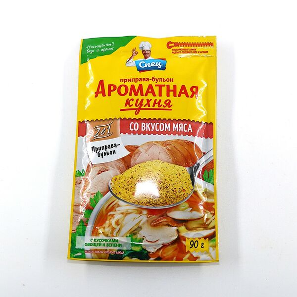 Приправа-бульон со вкусом мяса 