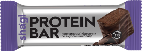 

Батончик протеиновый ProteinRex Bar Shagi шоколадный 40 г