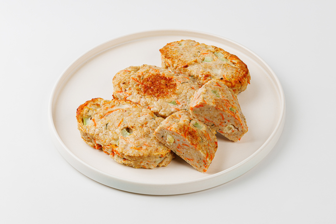 

Котлеты из индейки и курицы с овощами 400 г