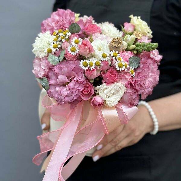 Коробка с цветами