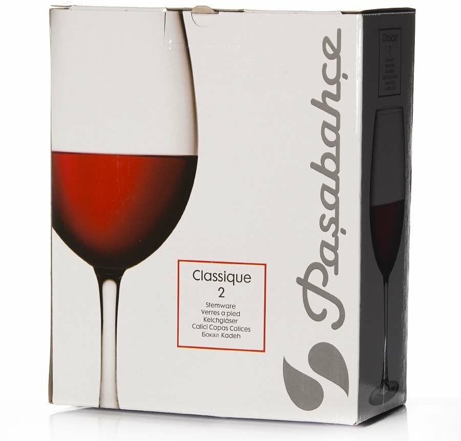 

Набор бокалов для вина Pasabahce Classique 2 x 630 мл