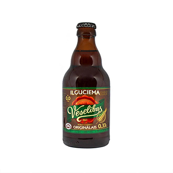 

Квас ILGUCIEMA Veselibas Originalais пастеризованный 0.33л