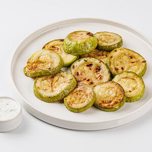 Кабачки "Гриль" со сметанно-чесночным соусом, 170г