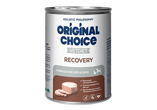 Корм для собак и кошек Original Choice Vetdiet Recovery восстановительная диета 340 г