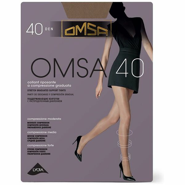 Колготки Omsa 40 daino размер 4-L
