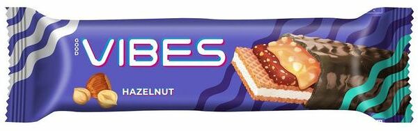 Батончик Good Vibes с карамелью и фундуком в шоколадной глазури 40 г