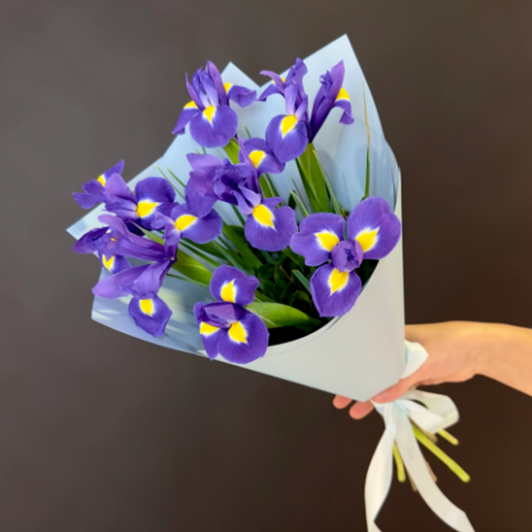 Букет цветов из 7 ирисов