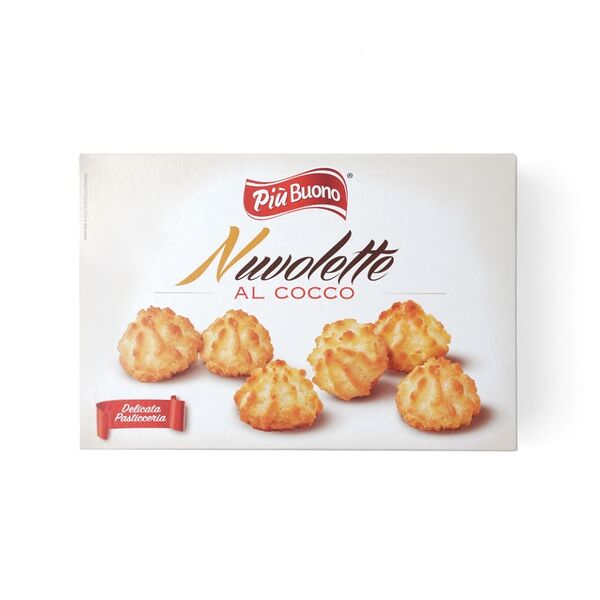 Печенье Piu Buono Nuvolette с кокосом 150 г
