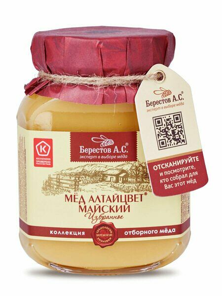 Мед Берестов А.С. Майский 500 г