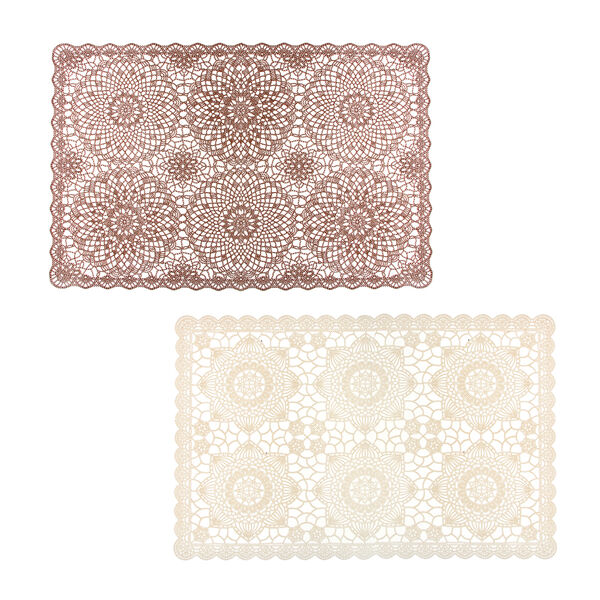 Салфетка сервировочная прямоугольная, 30x45см, пвх, 