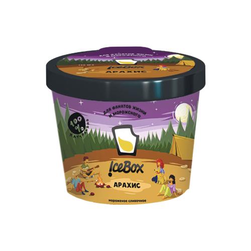 

Мороженое IceBox стаканчик пломбир с арахисом 75 г