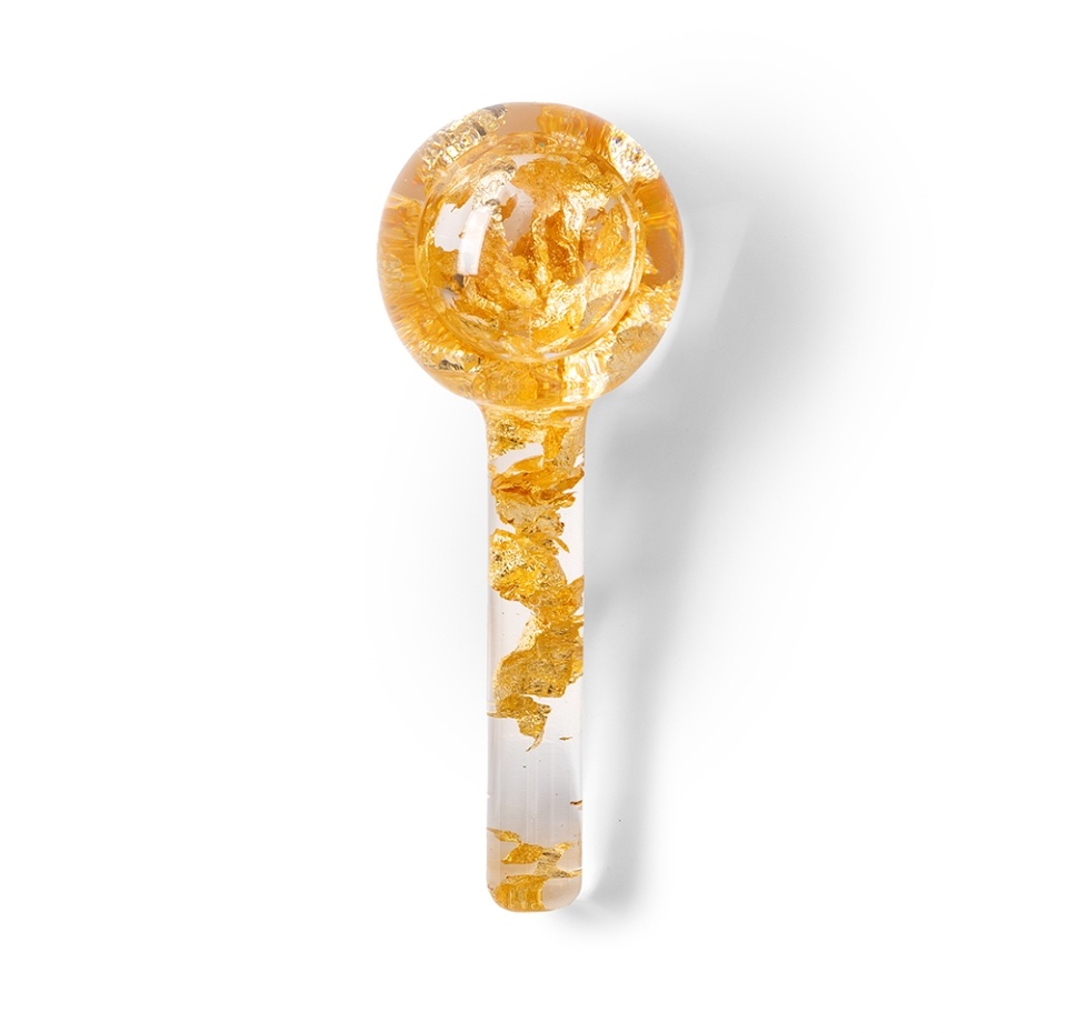

Массажёр-криосфера для лица охлаждающий круглый золотой, Ice Globes, Китай