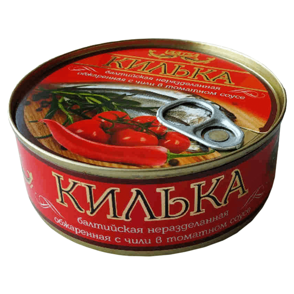 Килька Пролив Laatsa Балтийская обжаренная в томатном соусе