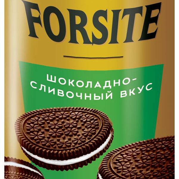 Печенье Forsite сахарное с шоколадно-сливочным вкусом