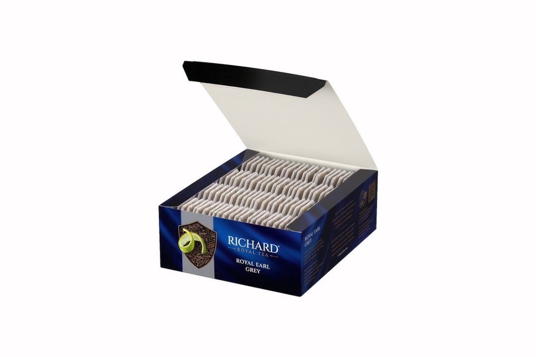 

Чай черный Richard Royal Classics Earl Grey с ароматом бергамота в пакетиках 100 шт, 200 г