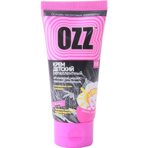Крем детский репеллентный OZZ-BABY 50мл