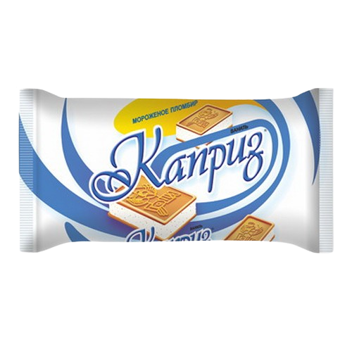 Мороженое Каприз ваниль на печенье вес 95 г