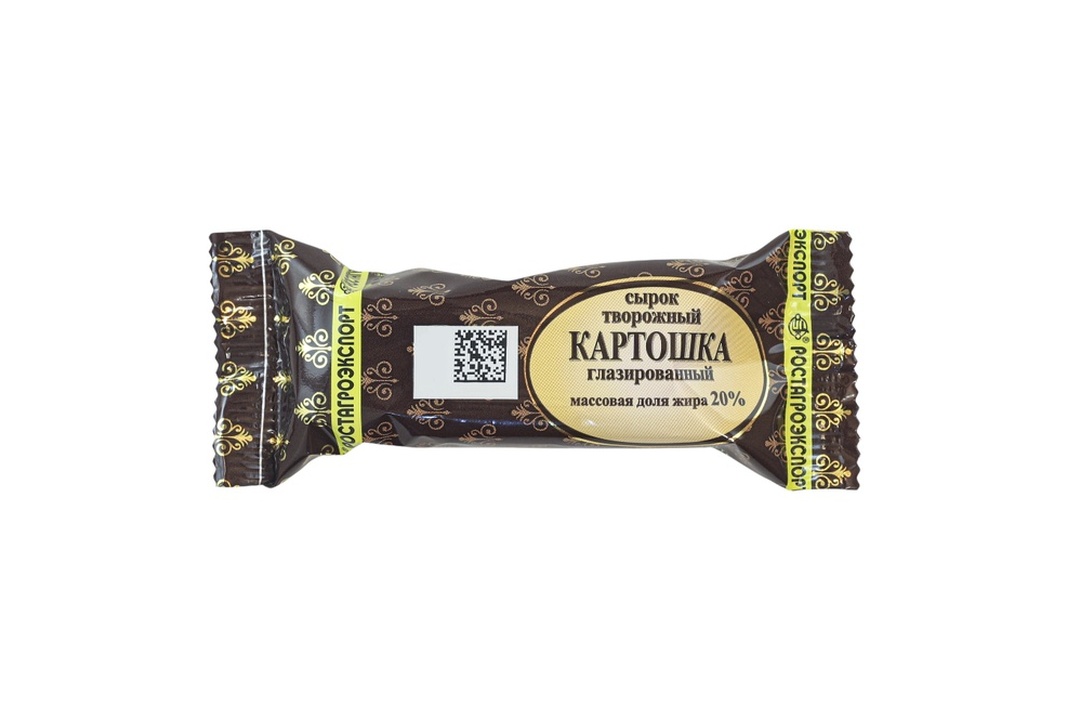 

Сырок глазированный Ростагроэкспорт Картошка 20% 45 г
