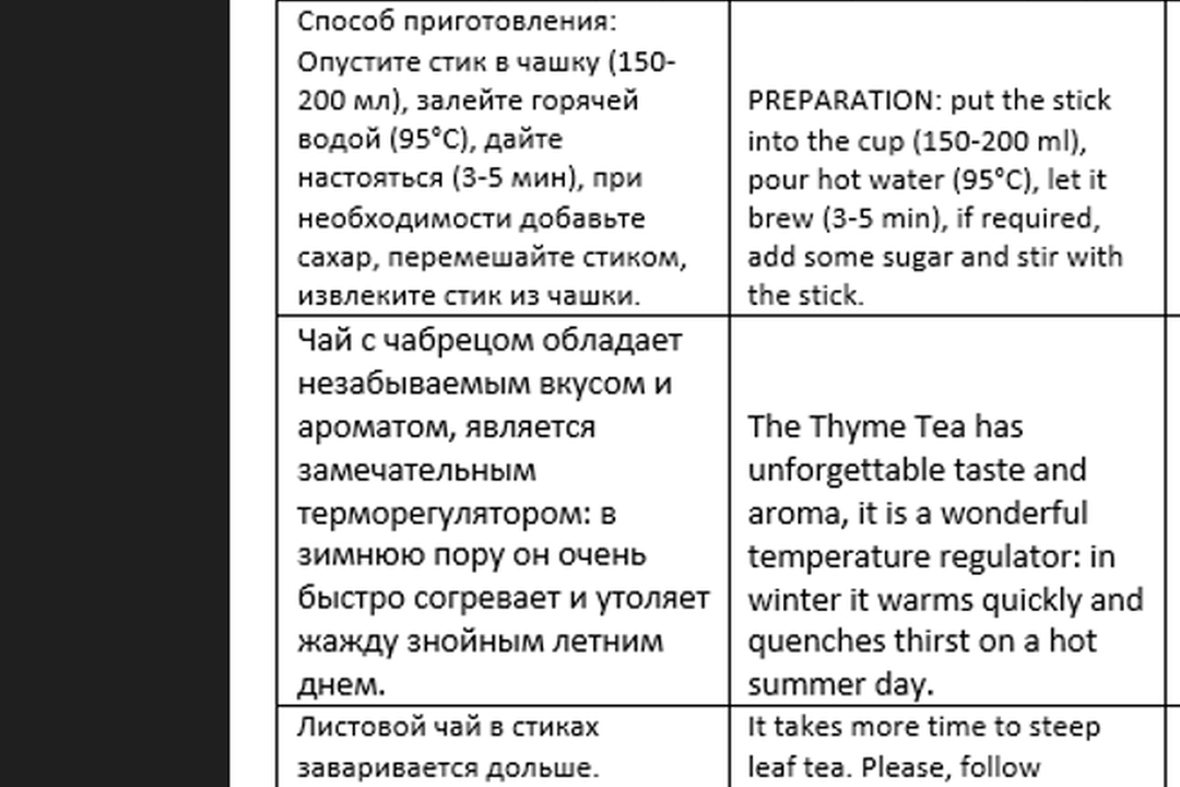 

Чай черный Teatone Thyme Black line Tea с чабрецом 15 стиков 27 г