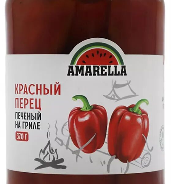 Перец красный Amarella печеный на гриле