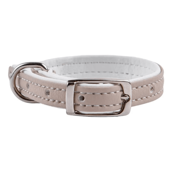 Ошейник Аркон Pastel бежевый для собак 1,2*19-27см
