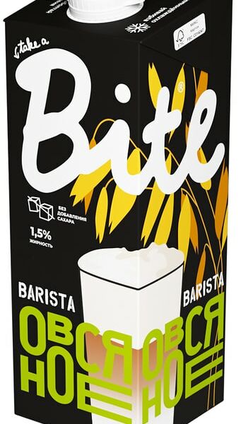 Напиток растительный Take a Bite Barista Овсяный 1.5% 1л