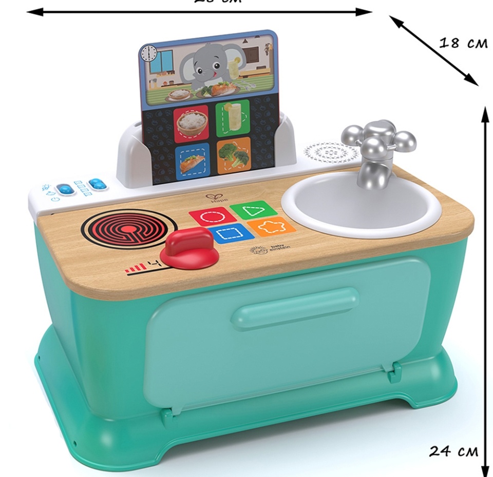 

Игровая кухня Hape Волшебное прикосновение Учимся готовить, Китай