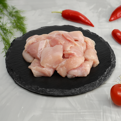 

Филе грудки цыпленка-бройлера Наша птичка Кубики 450 г