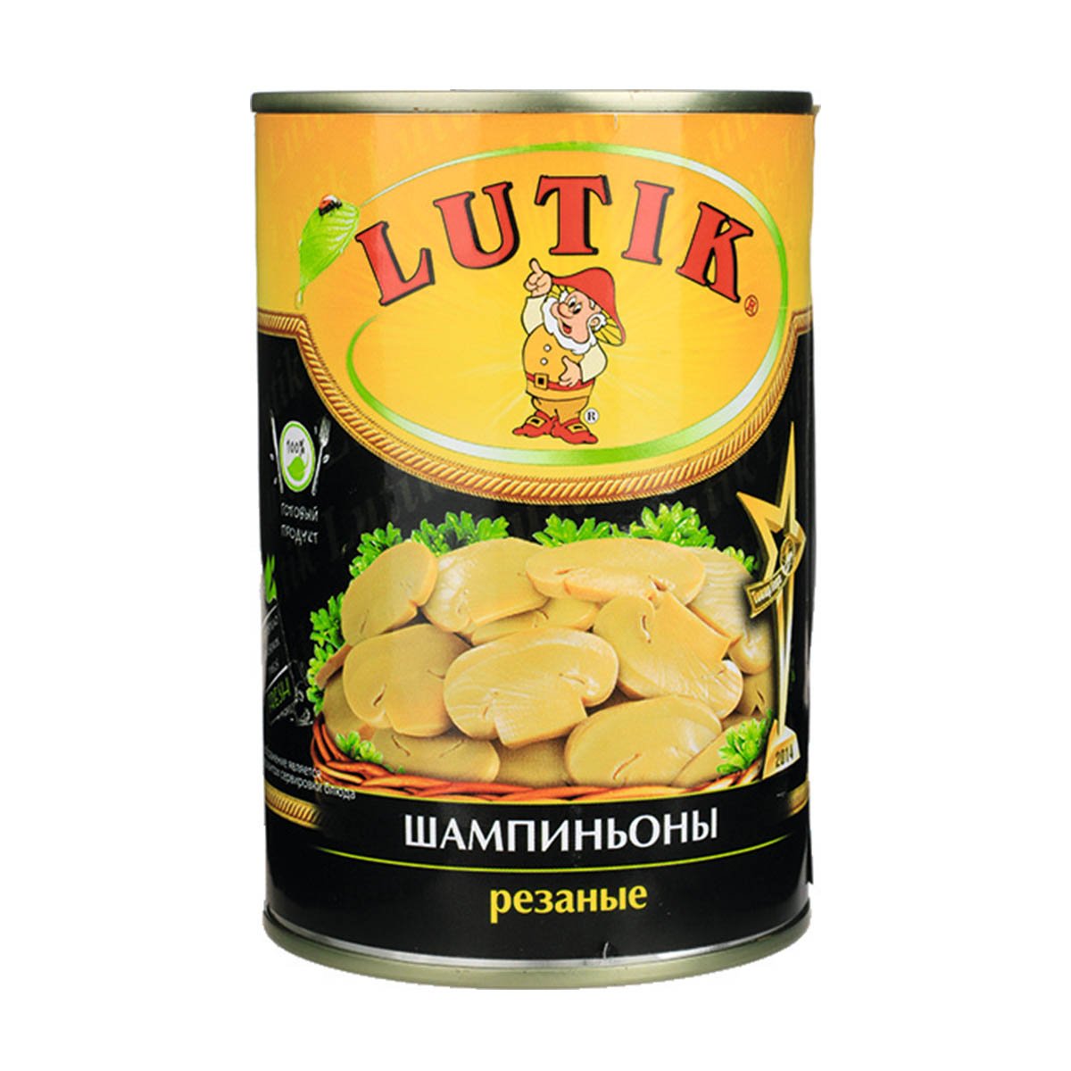 

Шампиньоны Lutik резаные 400 г