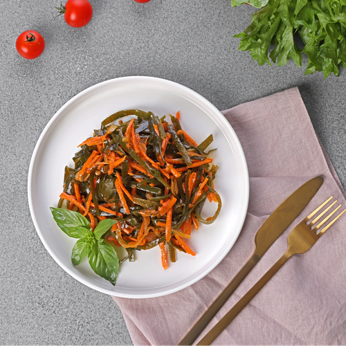 

Салат Лента Fresh из морской капусты с острой морковью 200 г
