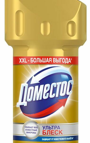 Чистящее средство для унитаза Domestos Ультра блеск 1.5 л