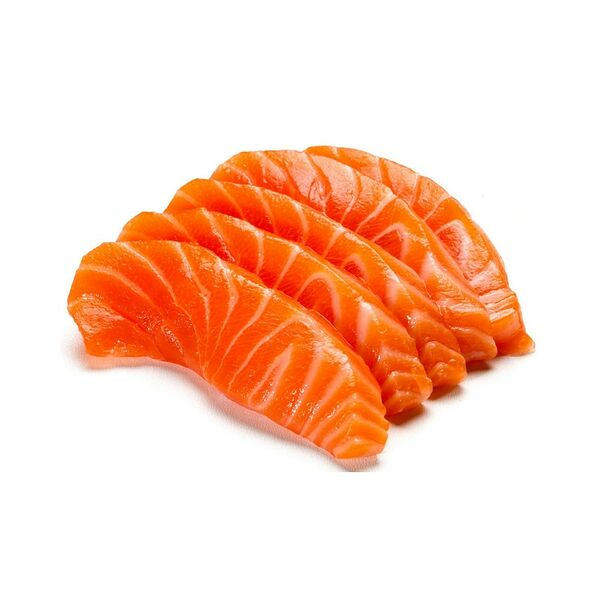 Кусочки лосося атл без кожи морож фас вес