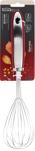 

Венчик Homeclub Harvest нержавеющая сталь 28.5 × 5.8 см