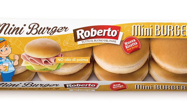 Булочка Roberto для гамбургера мини 8x25 г