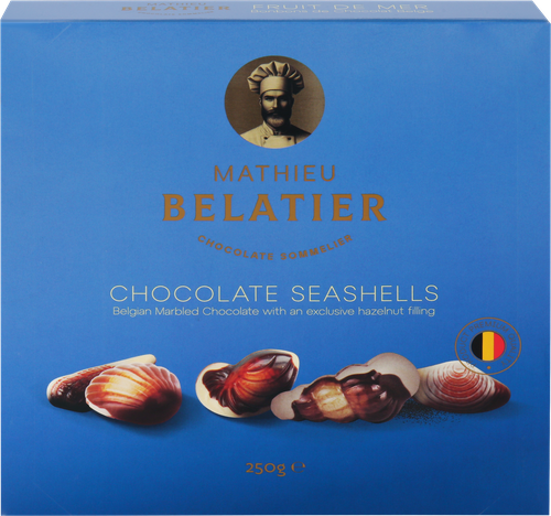 

Конфеты шоколадные Mathieu Belatier Ракушки 250 г