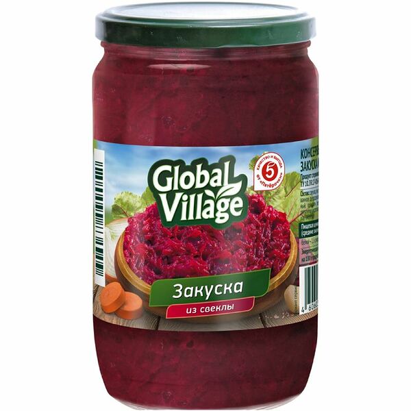 Закуска Global Village из свеклы 350 г